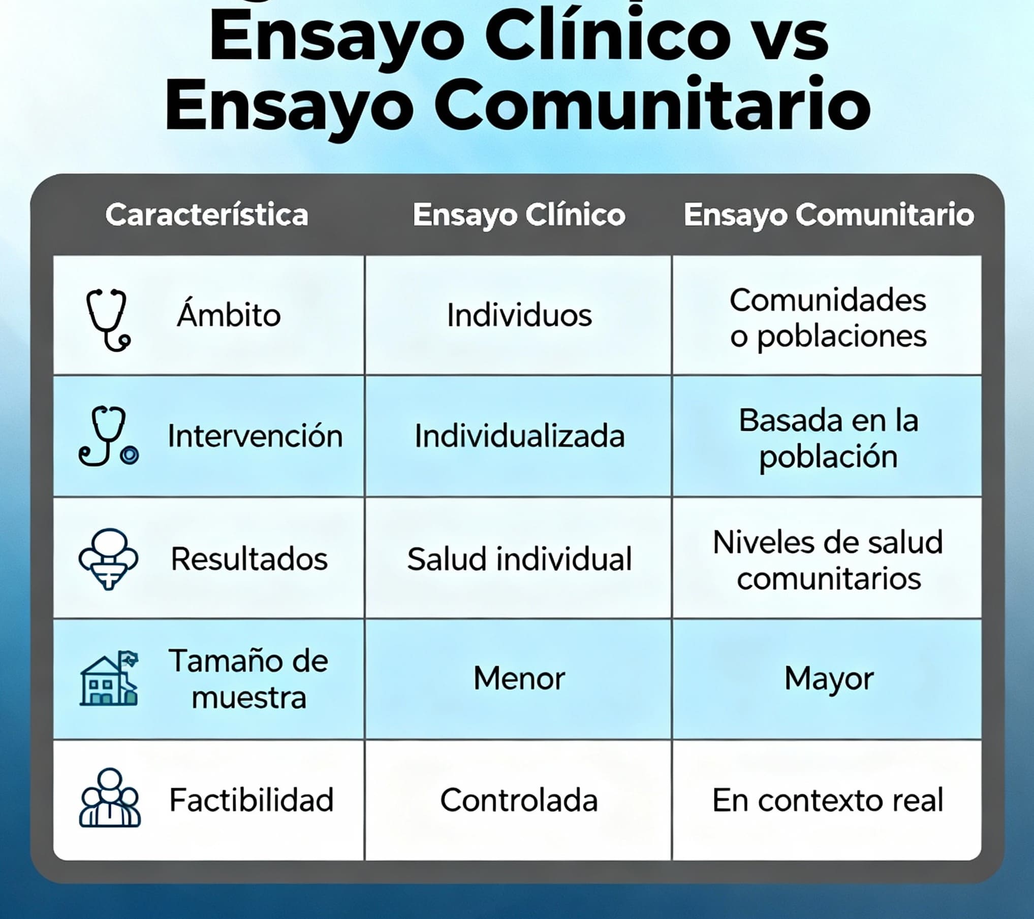 Diferencias en la comunidad científica