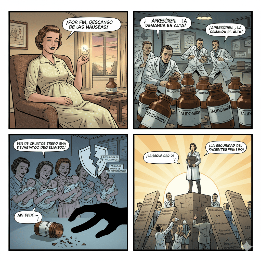 Caso histórico de la talidomida